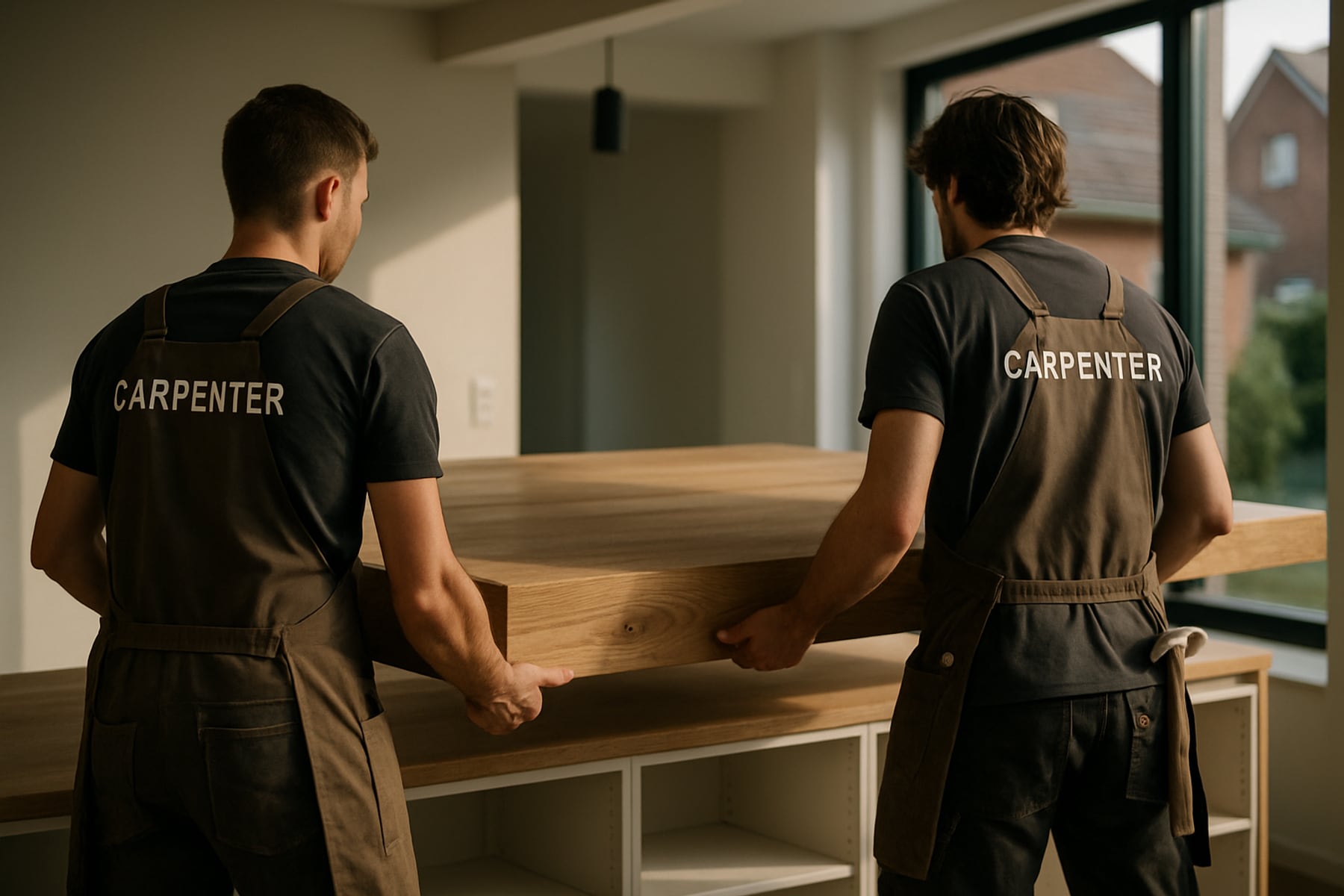 Stefan Nagler und sein Team in der Tischlerei-Werkstatt in Walsrode